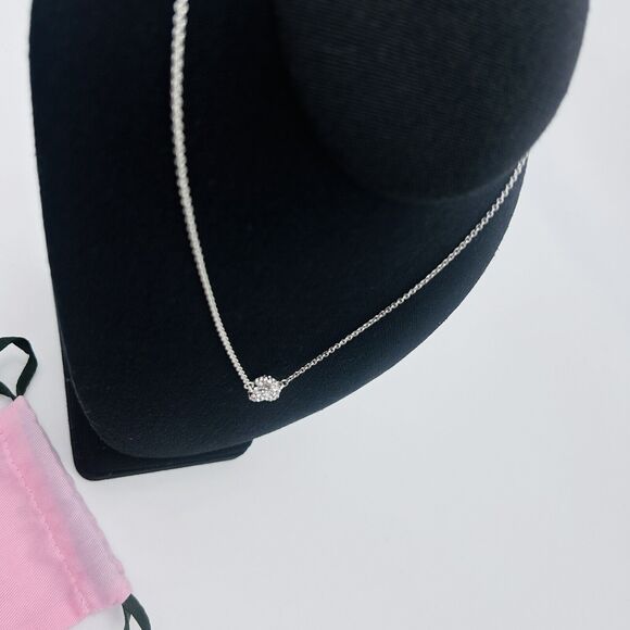 Kate Spade New York Sailor's Knot Pave Crystals Pendant Necklace - Picture 8 of 13